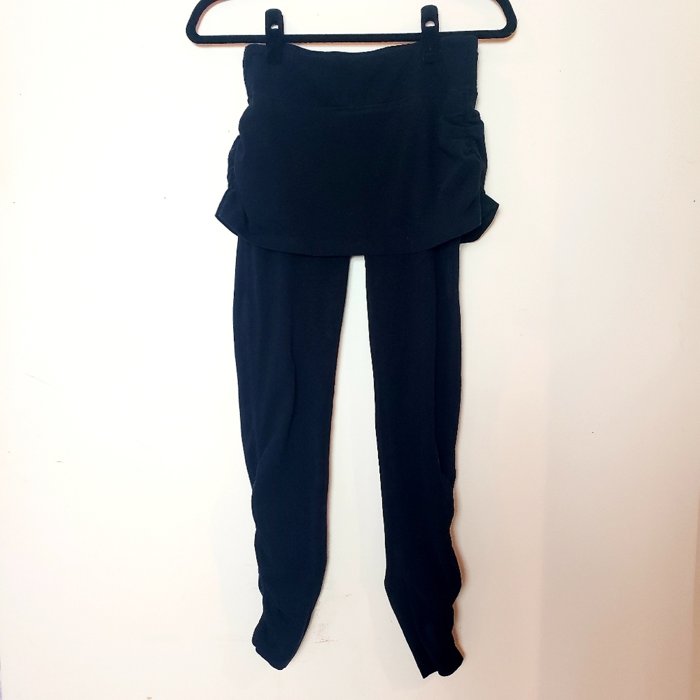 Athleta OC Black 2 in 1 Leggings and Skort